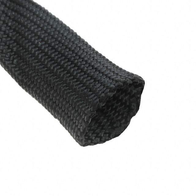 【XS200N1IN BK004】SLEEVING 1" ID PA BRAID 200' BK